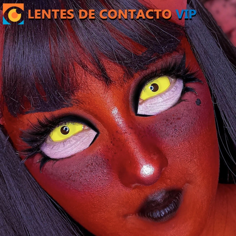 Lentillas Sclera 22mm amarillas