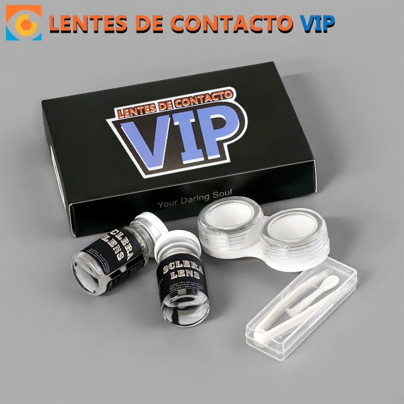 Lentillas Sclera 22mm negras
