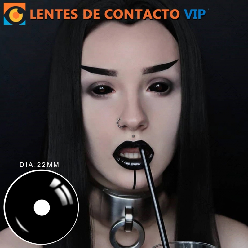 Lentillas Sclera 22mm negras