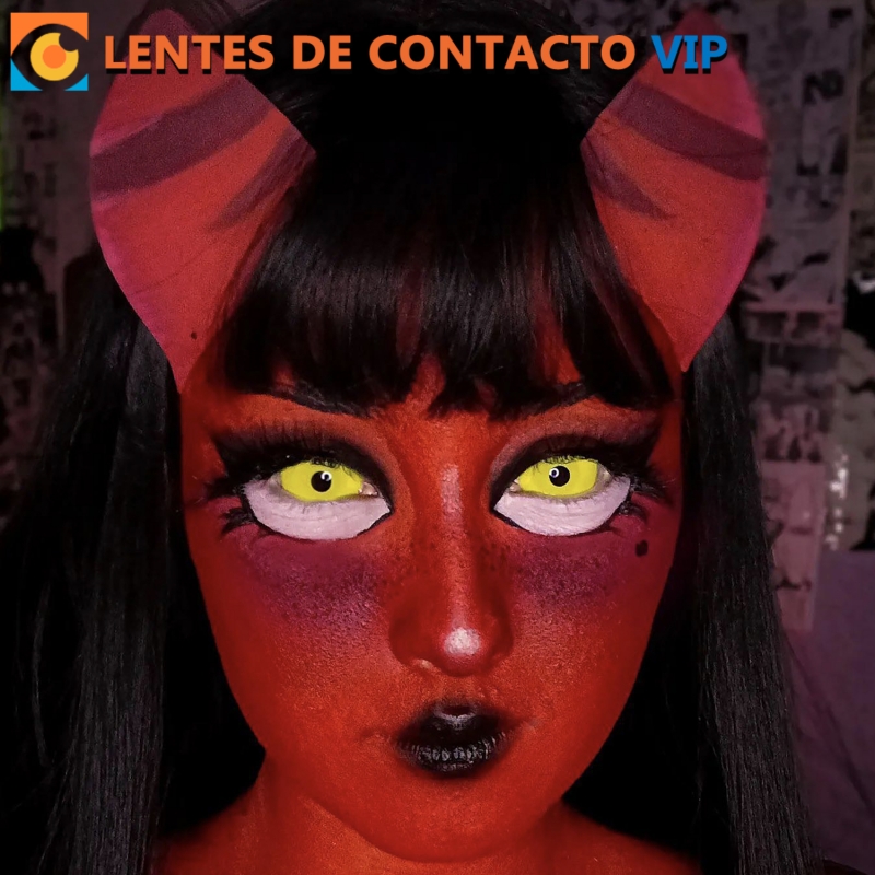 Lentillas Sclera 22mm amarillas