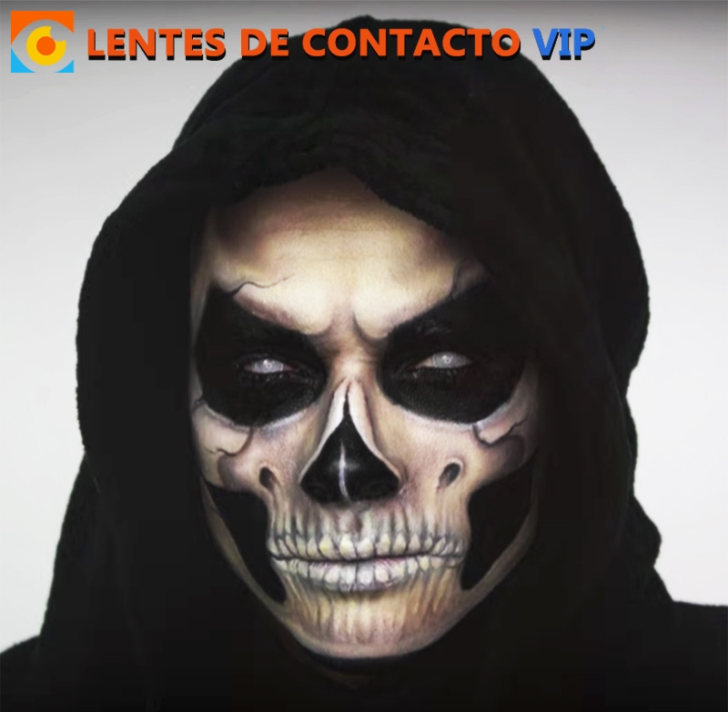 Lentillas blancas rejilla